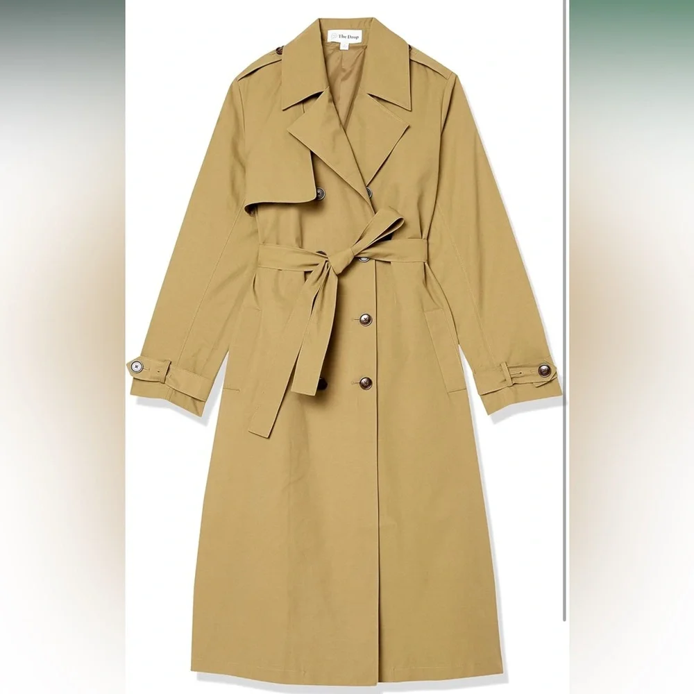 NWT • The Drop • Women's Noa Trench Coat • FABULOUS! 😍 • Size S • - Picture 2 of 4
